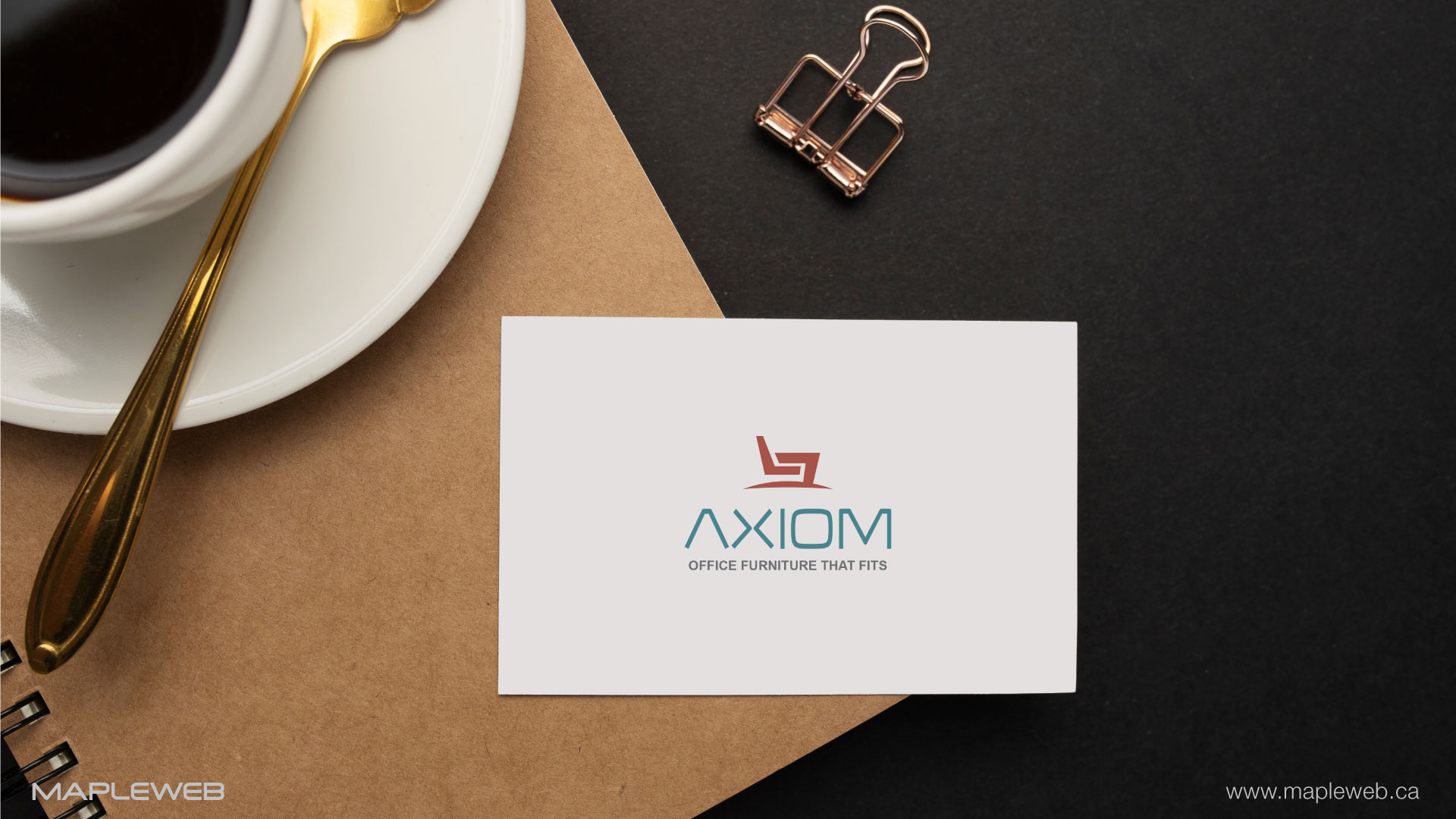 axiom-office furniture-brand-logo-design-by-mapleweb-vancouver-canada-white-card-mock
